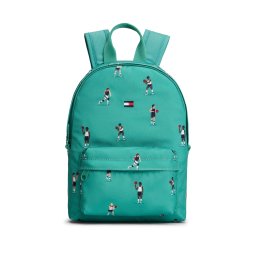 TOMMY HILFIGER Rucsac 'ESSENTIAL' bleumarin / turcoaz / maro / alb