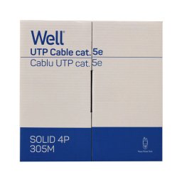Patchcord WELL UTP Cat 5E 305m