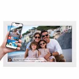 Rama Foto Digitala Denver PFF-1503W FRAMEO Ecran IPS Tactil 15.6Inch FHD 16GB Wi-Fi Alb