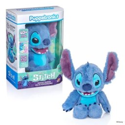Disney Stitch - Figurină interactivă de marionetă pentru degete