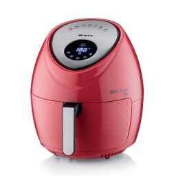 Friteuza cu aer cald Ariete AIRY FRYER XXL 4618/01, 1800W, 5.5 L, 7 programe, Timer, Ecran LCD tactil, Rosu