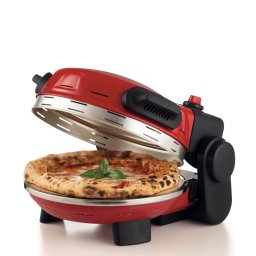 Cuptor electric pentru pizza Ariete „Pizzeria Gourmet” 0934/00, 1500 W, 32 cm, Pana la 400°C, 5 trepte, Rosu
