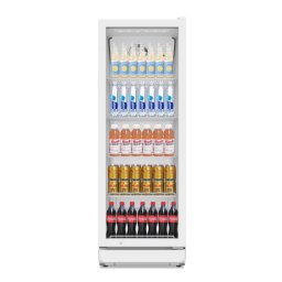 Vitrina frigorifica profesionala STARCREST SPS-300WH, 300 L, Termostat reglabil, Iluminare LED, H 169.5 cm, Alb