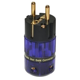 Conector alimentare Shuko Isotek 24ct Gold