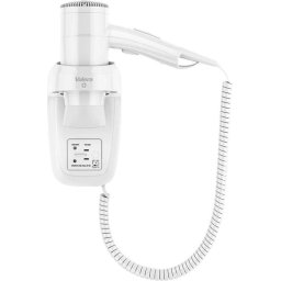 Uscator de par Uscător de păr hotelier 1600W, montare pe perete, priză aparat ras