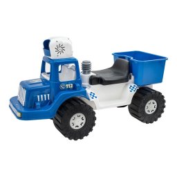 Jucarii pentru miscare Children's police bouncer with bubble blower BAYO 70 cm