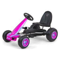 Jucarii pentru miscare Kids Go-kart Milly Mally Viper pink