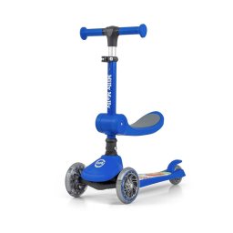 Jucarii pentru miscare FUZZY 3-Wheel Balance Scooter with Seat for Kids blue