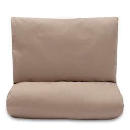 Cotton crib set with filling New Baby 90x120cm cappuccino