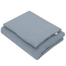 Muslin set with filling New Baby 80x70 cm blue