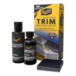 Produse cosmetice pentru exterior Set Restaurare Plastice Exterioare Auto Meguiar's Heavy Duty Trim Restoration