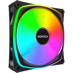 Ventilator RX120 PRO PWM ARGB LED 120 mm Negru