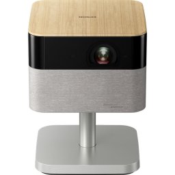 Videoproiector Videoproiector inteligent portabil Epson Lifestudio Flex EF-72,1000 lumeni, 5.000.000:1,Sound by Bose,GoogleTV, stejar