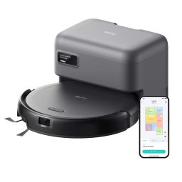 Aspirator robot EUFY C10 T2292G11, Sac de praf de 3l, 4000 Pa, Negru