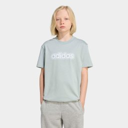 Tricou ADIDAS din bumbac, verde, copii