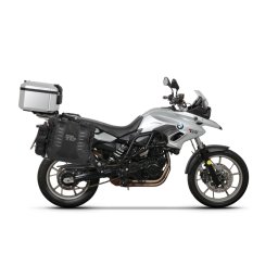 Set complet de genti laterale adventure SHAD TERRA TR40 si topcase din aluminiu SHAD TERRA 37L, incluzand kitul de montaj SHAD BMW F 650 GS F 700 GS F 800 GS (2008 - 2018)