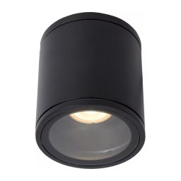 Lucide 22962/01/30 - Plafonieră pentru baie AVEN 1xGU10/50W/230V IP65 neagră