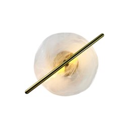 Aplica de perete LED RELAX, 5W, 230V, auriu/alb