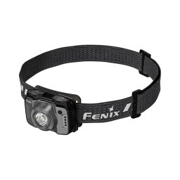 Fenix HL12RV20BLC - Lanternă frontală LED reîncărcabilă, cu reglare a intensității, LED/USB, 950mAh, IP66, 500 lm, 112 h, neagră