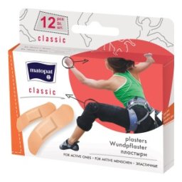 Set 8 x 12 Plasturi Classic Bella
