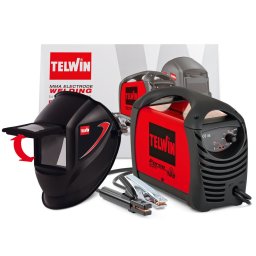 Invertor sudura MMA Telwin Force 125 cu masca de sudura Tiger
