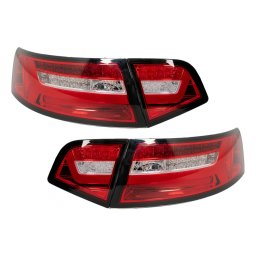 Stopuri LED pentru Audi A6 C6 Sedan 2008-2011, semnalizare secventiala