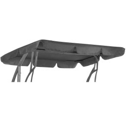 Husa acoperis pentru leagan de gradina mare 190x110 cm, gri