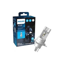Bec moto LED H4 Philips Ultinon Pro6000 Boost 12V 18W 5800K