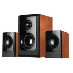 Boxe 2.1 Serioux SoundBoost HT2100C, wood, 16W RMS, cherry