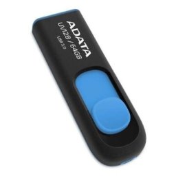 Stick Adata 64 GB DashDrive Classic UV128 3.0 (black/blue)