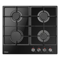 Plita incorporabila Hansa BHKS610505, gaz, 60 cm, negru