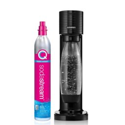 Aparat pentru apa carbogazoasa SodaStream Gaia, Quick Connect, Negru