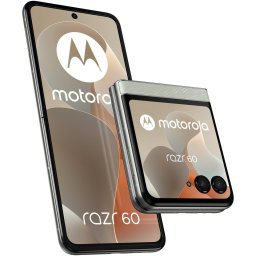 Telefon Mobil Pliabil Motorola razr 60, 8GB RAM, 256GB, 5G, Dual SIM, Gri