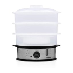 Aparat de gatit cu abur VS-3914 1200 W 11 L 3 cosuri gatire Argintiu
