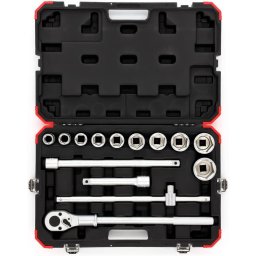Red Socket Set 3/4, 14-pieces