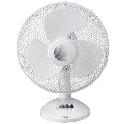 Ventilator de masa FT 40A, 50W, 40cm, 3 viteze, silentios Alb