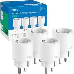 Prize inteligente Tapo P115 V1 - smart plug - 802.11b/g/n, Bluetooth (pack of 4)