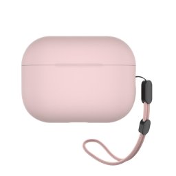 Husa pentru AirPods Pro 2 - Blueo Liquid Silicone - Sand Pink