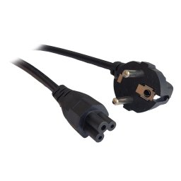 CABLU alimentare Spacer notebook 1.8m, intrare Shucko, iesire C5, 10A, negru, " SPPW-SCHK-C5-10A-1.8" (timbru verde 0.18 lei)
