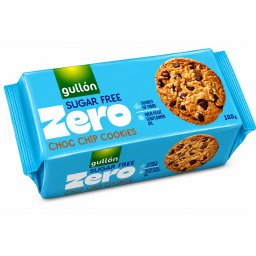 Biscuiți GULLON Chips Ciocolată FĂRĂ ZAHĂR blue 125 g (12/bax)