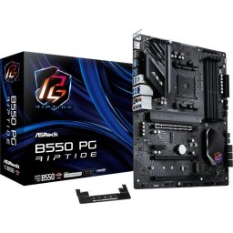 Produs Resigilat Placa de baza AsRock B550 PG RIPTIDE AM4 Supports AMD AM4 Socket Ryzen™ 3000, 3000 G-Series, 4000 G-Series, 5000 and 5000 G-Series Desktop Processors 10 Phase, Digi Power, Dr. MOS Supports DDR4 4933+ (OC)* 1 PCIe 4.0 x16 Slot, 2 PCIe 3.0