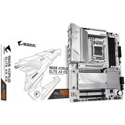 Produs Resigilat Placa de baza Gigabyte B650 AORUS ELITE AX ICE AM5 4x DDR5, 3x PCIE x16, 3x M.2, 1x DP 1x HDMI, 4x SATA 6GB/s, ATX