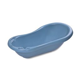 Cadita bebe 84 cm, splash, delphin blue