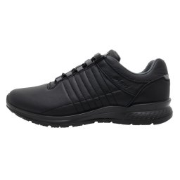 Pantofi barbati, Grisport, 881006-42810D27T-Negru, sport, piele naturala, cu talpa joasa, negru (Marime: 44)