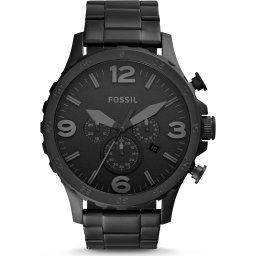 FOSSIL Ceas analogic 'Nate' negru
