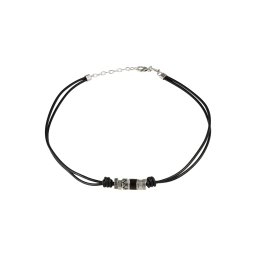 FOSSIL Lanțuri negru / argintiu