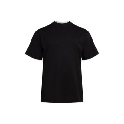 Urban Classics Big & Tall Tricou negru / alb