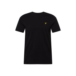 Lyle & Scott Tricou 'Plain' galben / negru