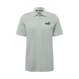 PUMA Tricou 'Essentials' gri amestecat / negru