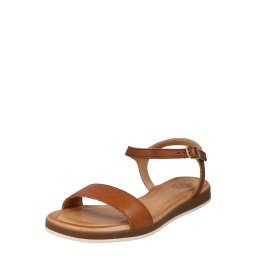 Apple of Eden Sandale cu baretă 'Isa' maro caramel